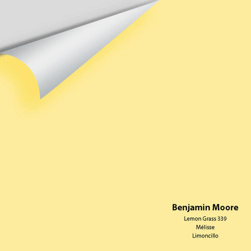 Benjamin Moore - Lemon Grass 339 Peel & Stick Color Sample