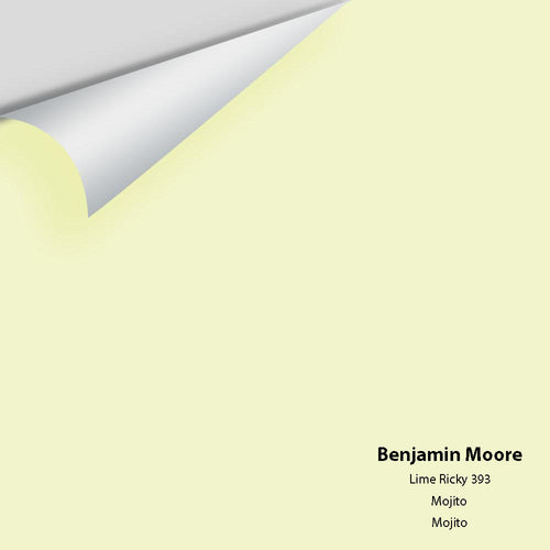 Benjamin Moore - Lime Ricky 393 Peel & Stick Color Sample