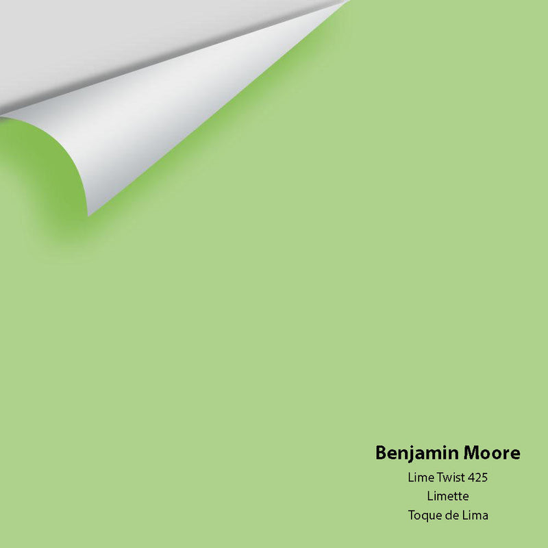 Benjamin Moore - Lime Twist 425 Peel & Stick Color Sample