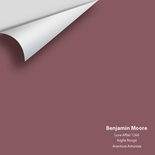 Benjamin Moore - Love Affair 1266 Peel & Stick Color Sample