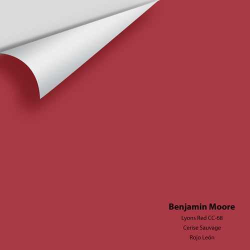 Benjamin Moore - Lyons Red CC-68 Peel & Stick Color Sample