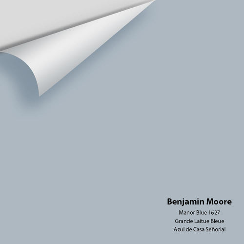 Benjamin Moore - Manor Blue 1627 Peel & Stick Color Sample