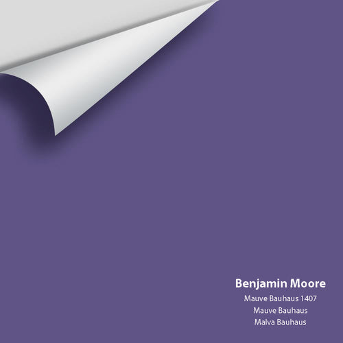 Benjamin Moore - Mauve Bauhaus 1407 Peel & Stick Color Sample