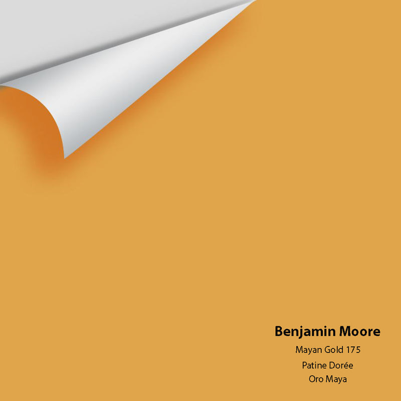 Benjamin Moore - Mayan Gold 175 Peel & Stick Color Sample
