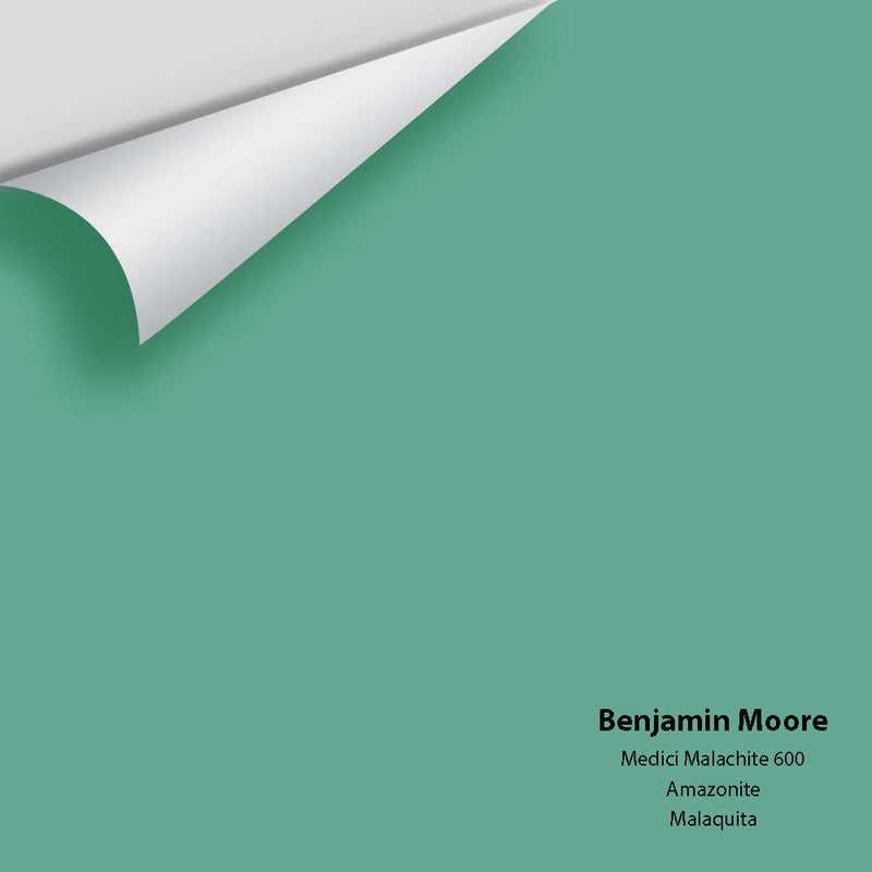 Benjamin Moore - Medici Malachite 600 Peel & Stick Color Sample