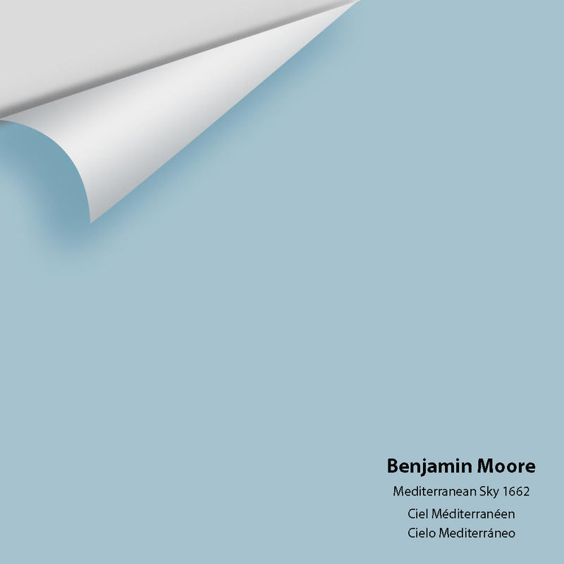 Benjamin Moore - Mediterranean Sky 1662 Peel & Stick Color Sample