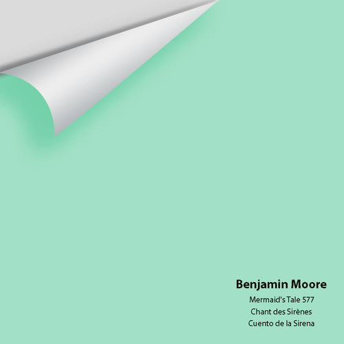 Benjamin Moore - Mermaid's Tale 577 Peel & Stick Color Sample