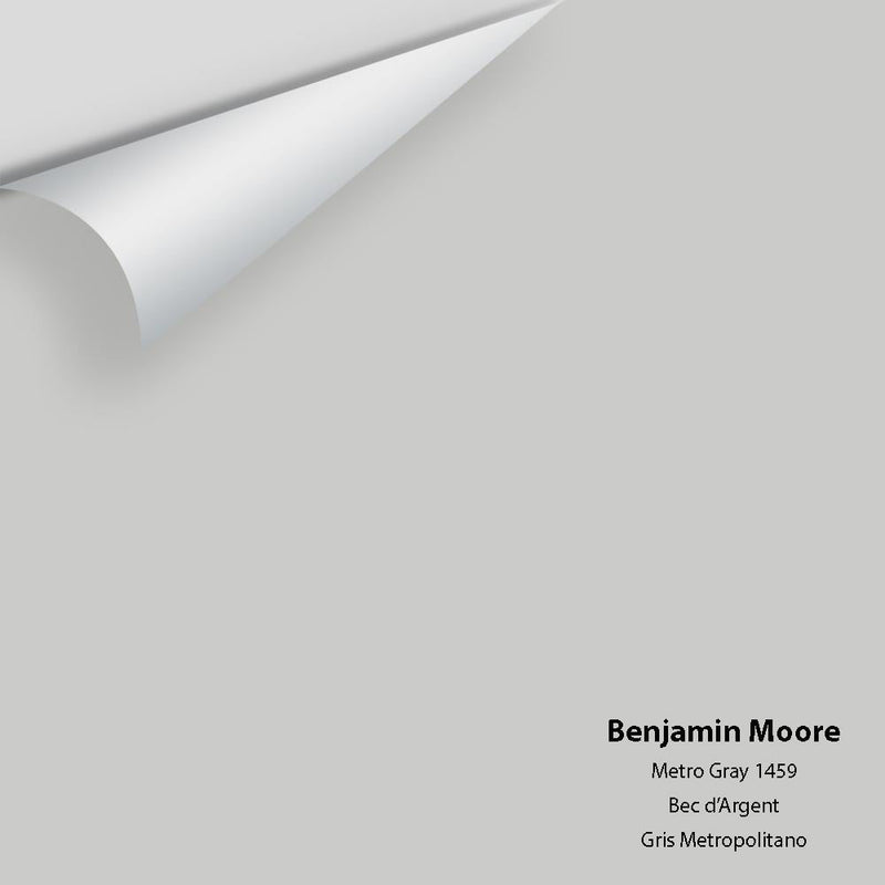 Benjamin Moore - Metro Gray 1459 Peel & Stick Color Sample