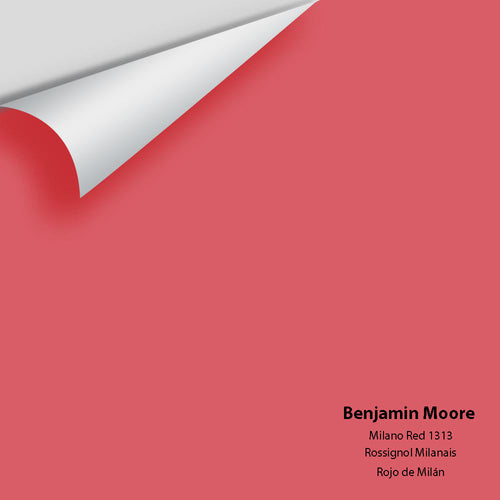 Benjamin Moore - Milano Red 1313 Peel & Stick Color Sample