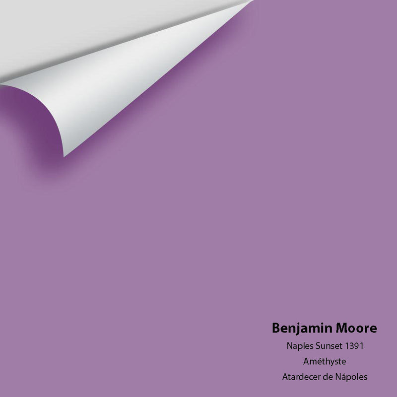 Benjamin Moore - Naples Sunset 1391 Peel & Stick Color Sample