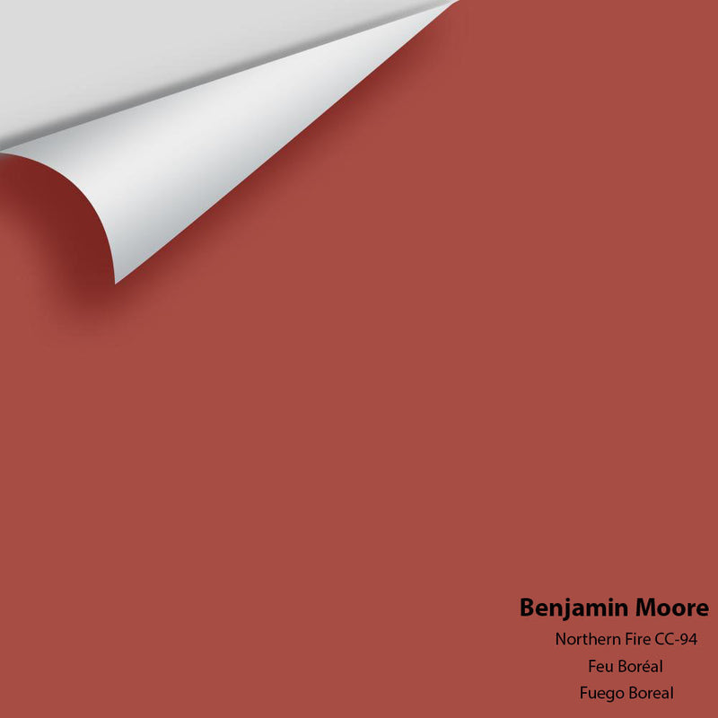 Benjamin Moore - Northern Fire CC-94 Peel & Stick Color Sample