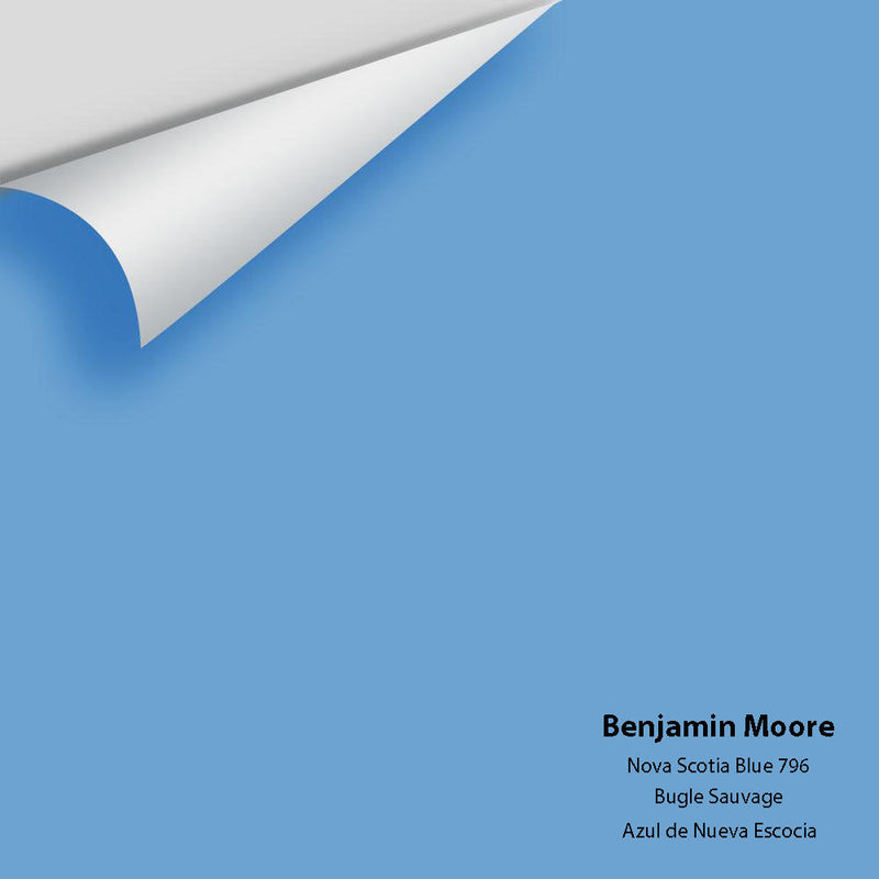 Benjamin Moore - Nova Scotia Blue 796 Peel & Stick Color Sample