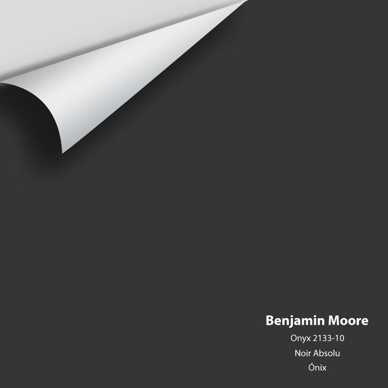 Benjamin Moore - Onyx 2133-10 Peel & Stick Color Sample