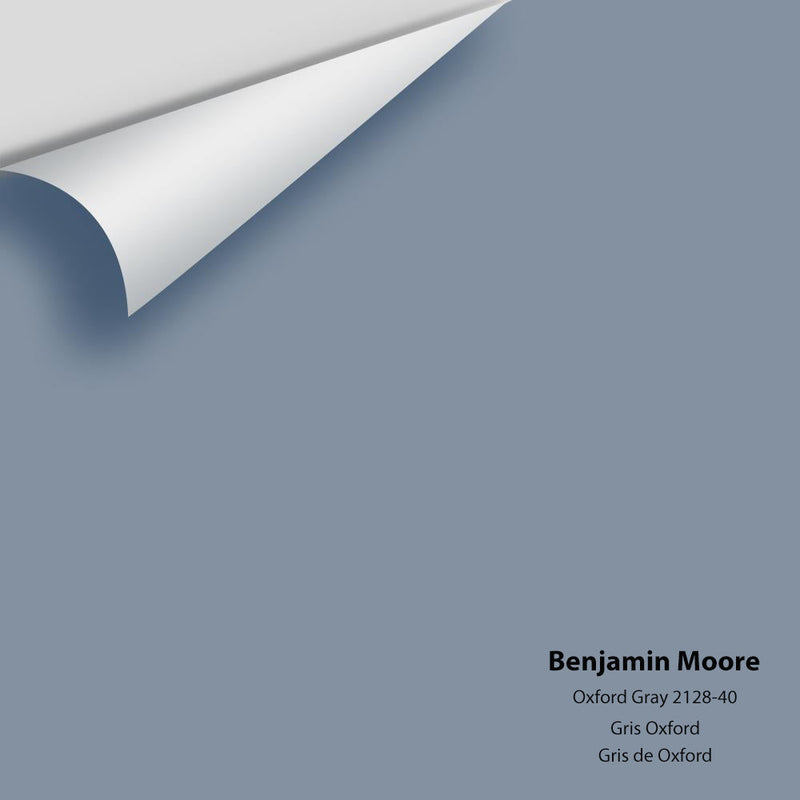 Benjamin Moore - Oxford Gray 2128-40 Peel & Stick Color Sample