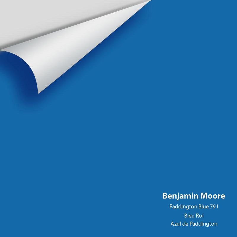 Benjamin Moore - Paddington Blue 791 Peel & Stick Color Sample