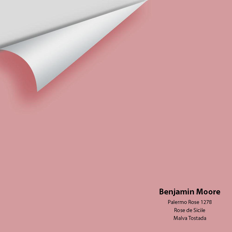 Benjamin Moore - Palermo Rose 1278 Peel & Stick Color Sample