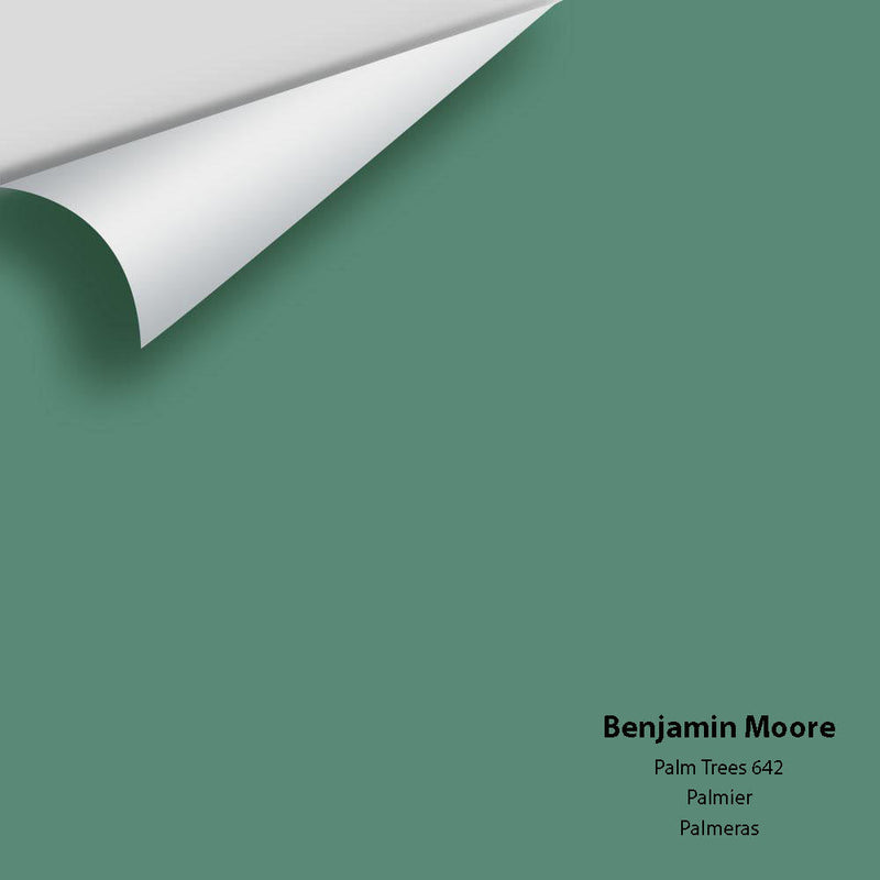 Benjamin Moore - Palm Trees 642 Peel & Stick Color Sample