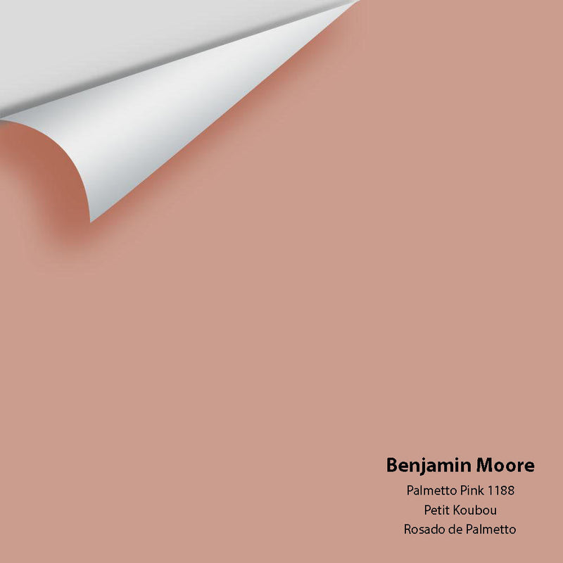 Benjamin Moore - Palmetto Pink 1188 Peel & Stick Color Sample
