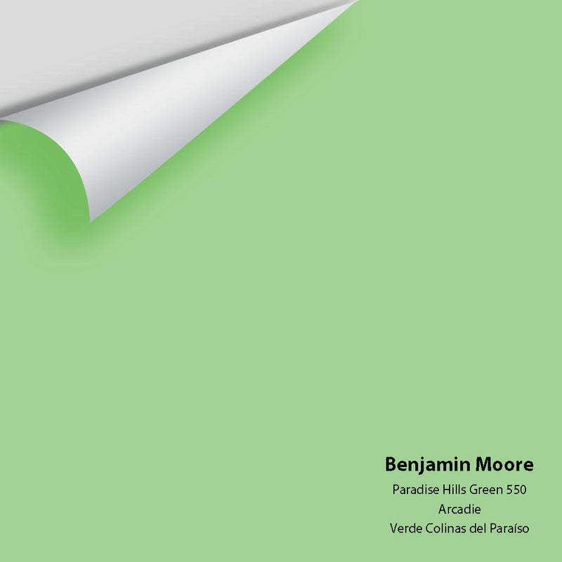Benjamin Moore - Paradise Hills Green 550 Peel & Stick Color Sample