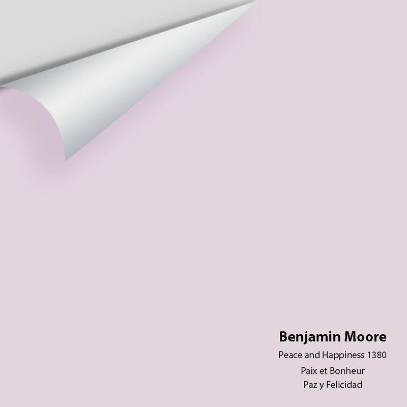 Benjamin Moore - Peace And Happiness 1380 Peel & Stick Color Sample