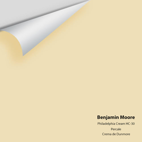 Benjamin Moore - Philadelphia Cream HC-30 Peel & Stick Color Sample