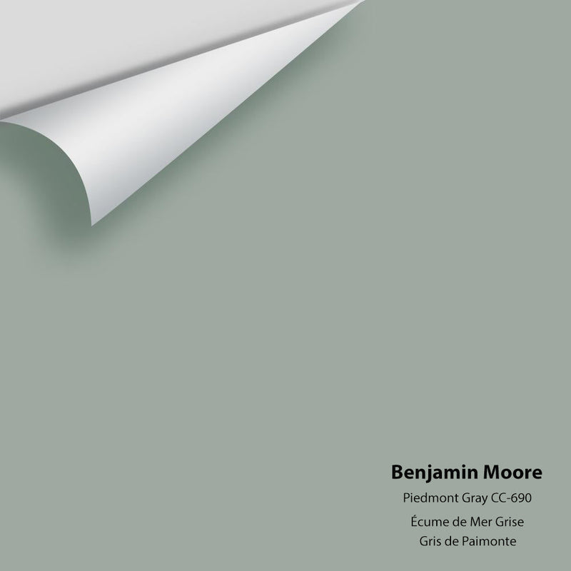Benjamin Moore - Piedmont Gray CC-690 Peel & Stick Color Sample