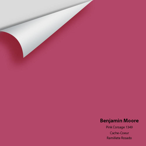 Benjamin Moore - Pink Corsage 1349 Peel & Stick Color Sample