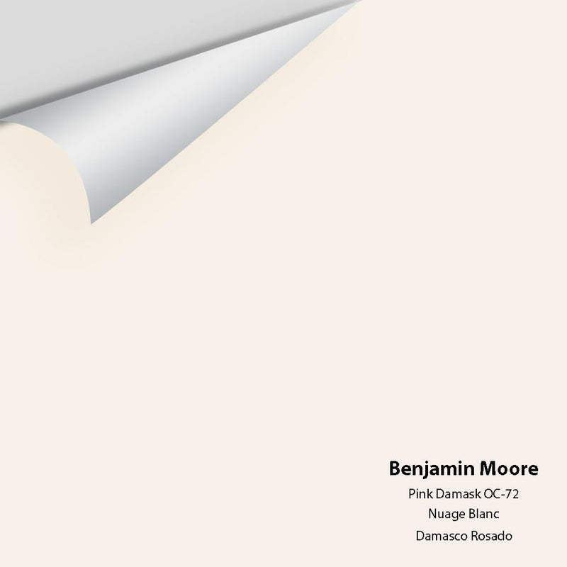 Benjamin Moore - Pink Damask 890/OC-72 Peel & Stick Color Sample