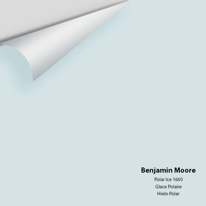 Benjamin Moore - Polar Ice 1660 Peel & Stick Color Sample