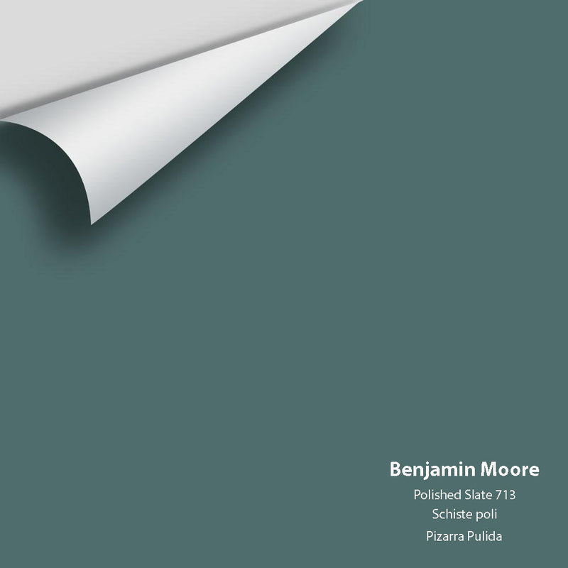 Benjamin Moore - Polished Slate 713 Peel & Stick Color Sample