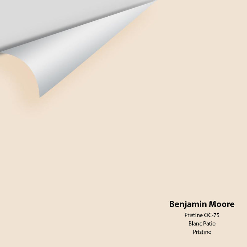 Benjamin Moore - Pristine OC-75 Peel & Stick Color Sample