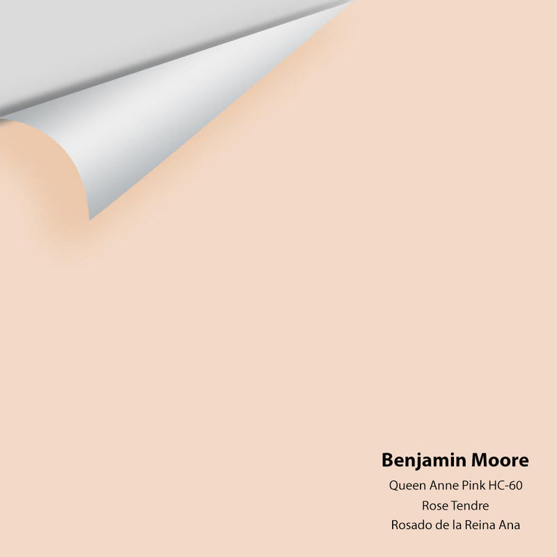 Benjamin Moore - Queen Anne Pink HC-60 Peel & Stick Color Sample