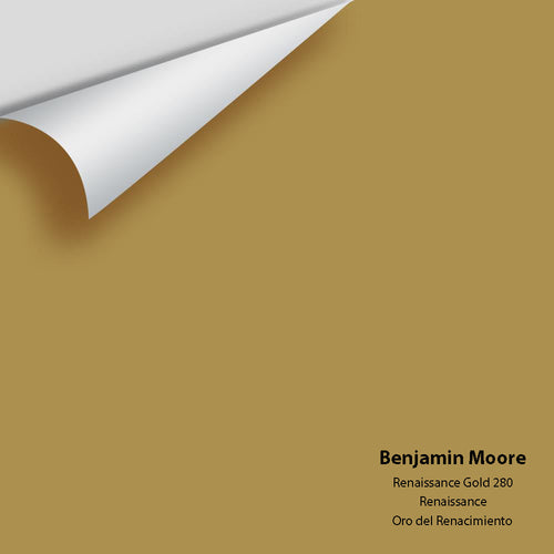 Benjamin Moore - Renaissance Gold 280 Peel & Stick Color Sample