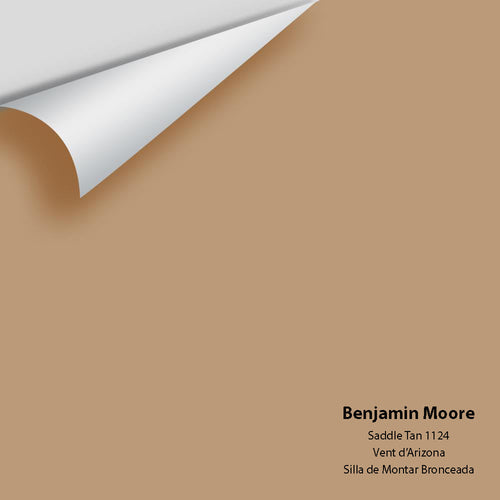 Benjamin Moore - Saddle Tan 1124 Peel & Stick Color Sample