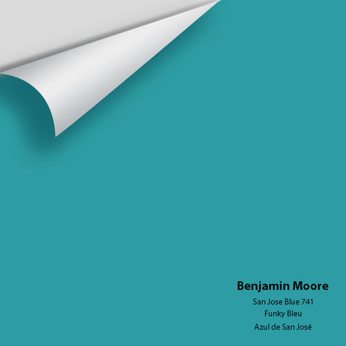 Benjamin Moore - San Jose Blue 741 Peel & Stick Color Sample