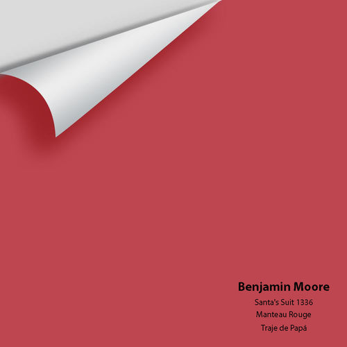 Benjamin Moore - Santa's Suit 1336 Peel & Stick Color Sample