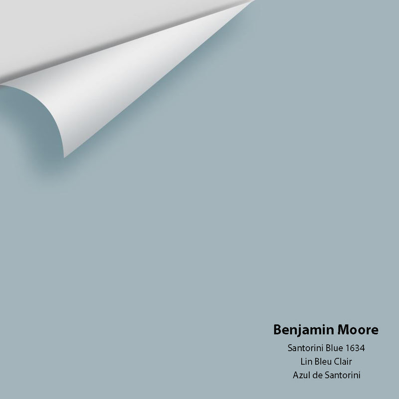Benjamin Moore - Santorini Blue 1634 Peel & Stick Color Sample
