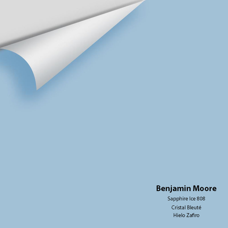 Benjamin Moore - Sapphire Ice 808 Peel & Stick Color Sample