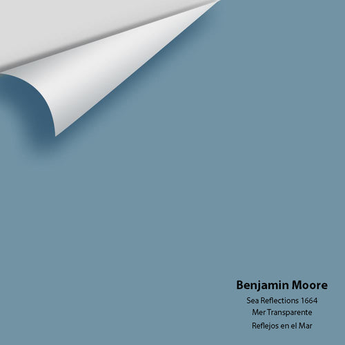 Benjamin Moore - Sea Reflections 1664 Peel & Stick Color Sample