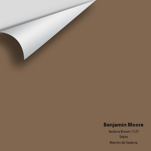 Benjamin Moore - Sedona Brown 1127 Peel & Stick Color Sample