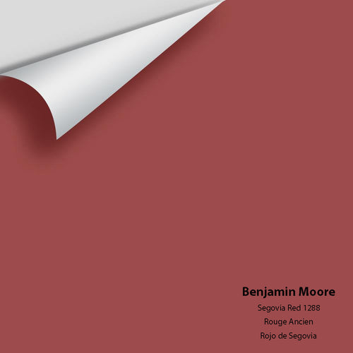Benjamin Moore - Segovia Red 1288 Peel & Stick Color Sample