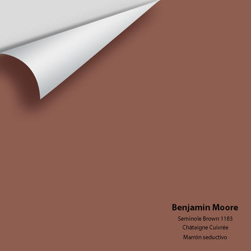 Benjamin Moore - Seminole Brown 1183 Peel & Stick Color Sample