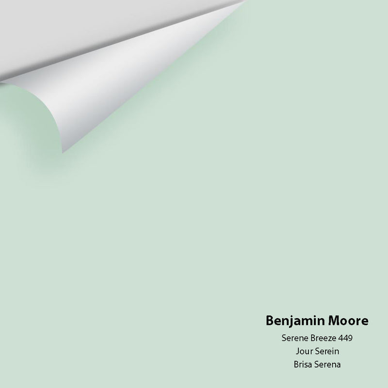 Benjamin Moore - Serene Breeze 449 Peel & Stick Color Sample