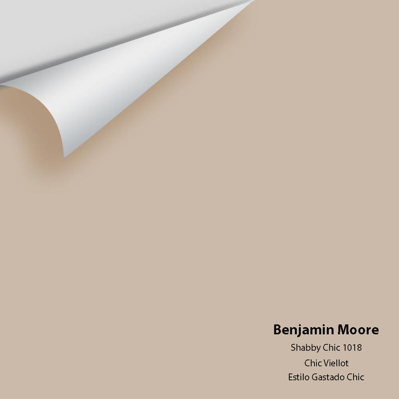 Benjamin Moore - Shabby Chic 1018 Peel & Stick Color Sample