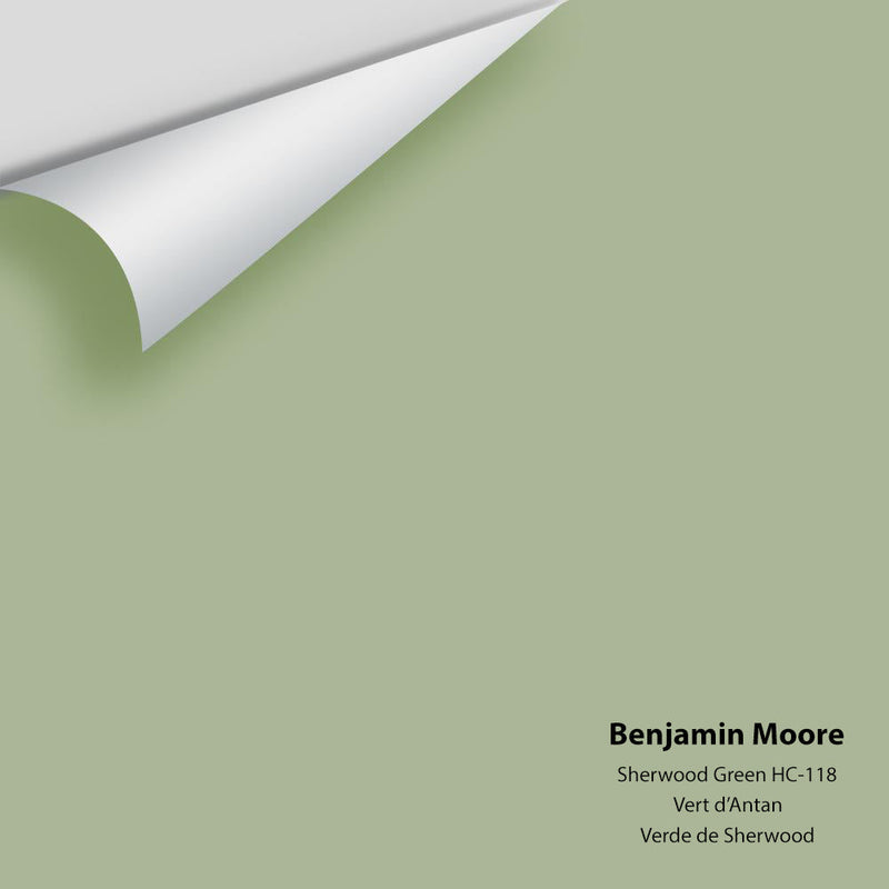 Benjamin Moore - Sherwood Green HC-118 Peel & Stick Color Sample