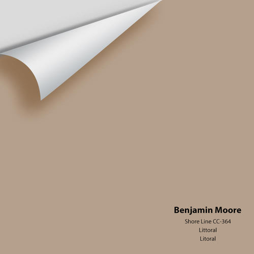 Benjamin Moore - Shore Line CC-364 Peel & Stick Color Sample