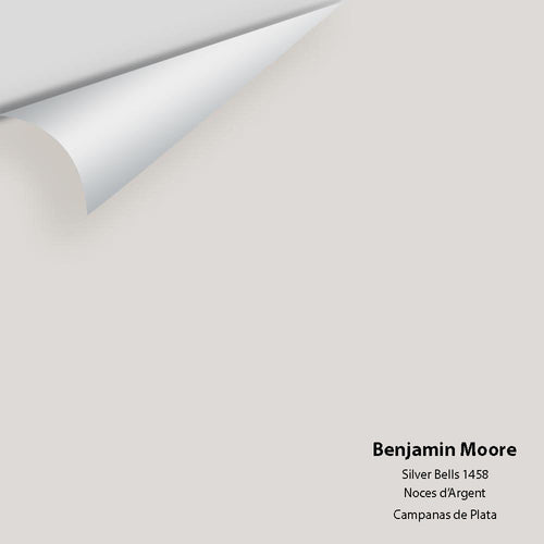 Benjamin Moore - Silver Bells 1458 Peel & Stick Color Sample