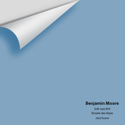 Benjamin Moore - Soft Jazz 809 Peel & Stick Color Sample
