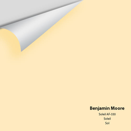 Benjamin Moore - Soleil AF-330 Peel & Stick Color Sample
