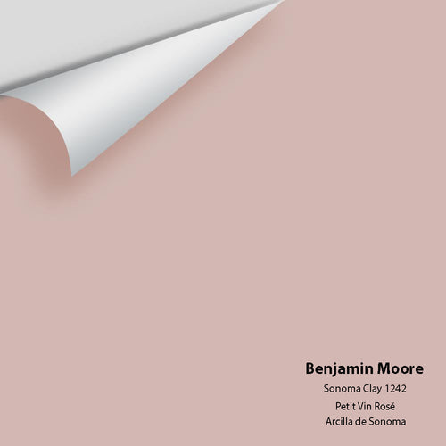 Benjamin Moore - Sonoma Clay 1242 Peel & Stick Color Sample